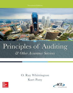 Principles of auditing & other assurance services